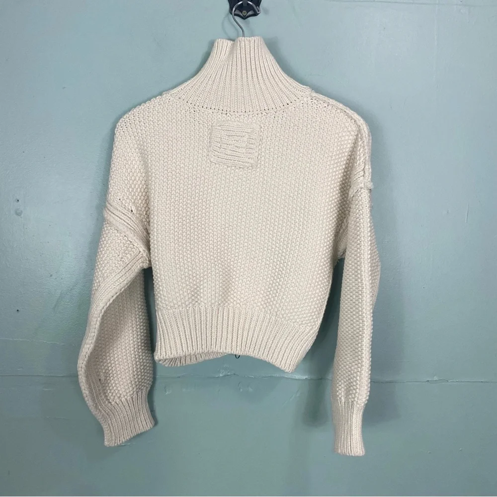 Free People We The Free Lil Lad‎ Cardi Cardigan Cream Knit XS